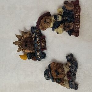 Boyds Bear Brooches Bundle (3)